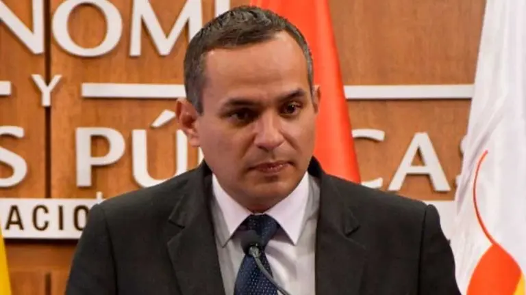 El exviceministro del Tesoro y Cr&eacute;dito P&uacute;blico, Carlos Schlink, en 2019. MINISTERIO DE ECONOM&Iacute;A - ARCHIVO