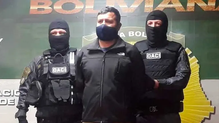 Covarrubias fue presentado en 2010 por la Polic&iacute;a. Erbol