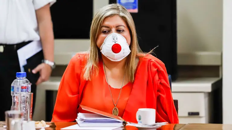 En la imagen, la fiscal general de Paraguay, Sandra Quiñónez. EFE