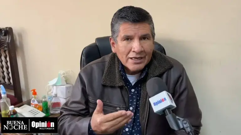 Jos&eacute; Orellana, dirigente del Transporte Federado de Cochabamba. Captura