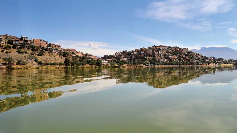 Laguna Alalay en Cochabamba. NOÉ PORTUGAL