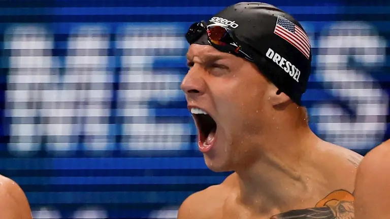 Dressel se gana el derecho a reclamar el trono de Phelps. EFE
