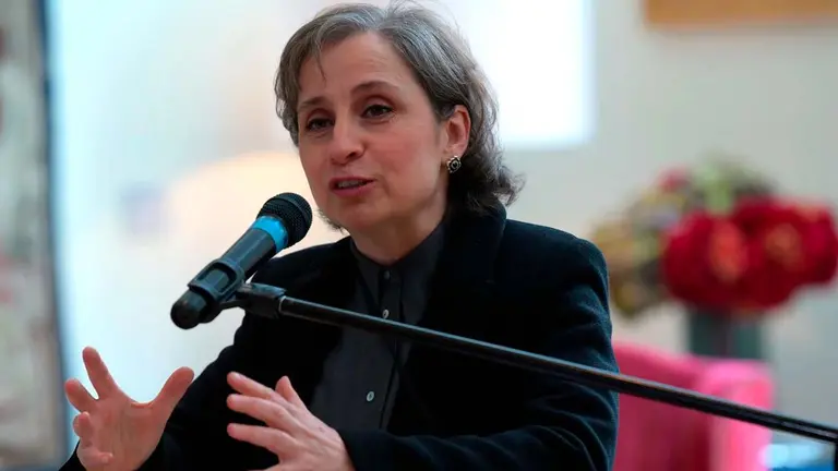 La periodista mexicana Carmen Arístegui. EFE
