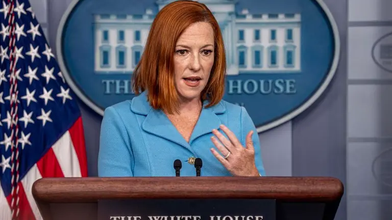 La portavoz de la Casa Blanca, Jen Psaki. EFE