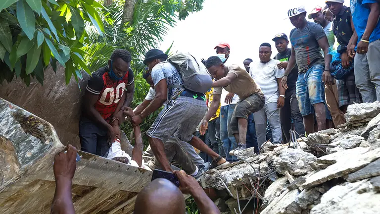 Terremoto en Hait&iacute;. EFE