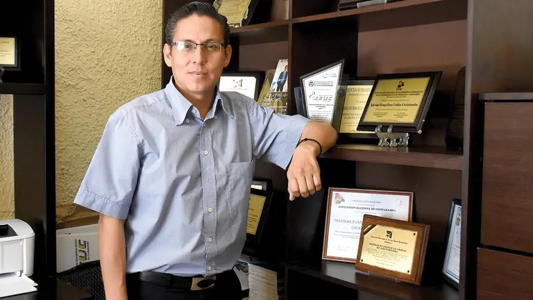 El pastor José Luis Rivera, presidente de IEUC. 