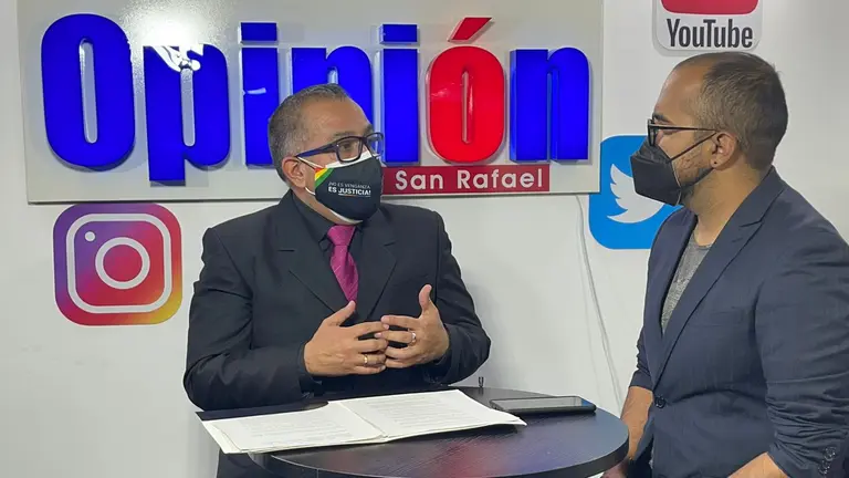 El viceministro de R&eacute;gimen Interior y Polic&iacute;a, Nelson Cox, en el programa Buena Noche de OPINI&Oacute;N.