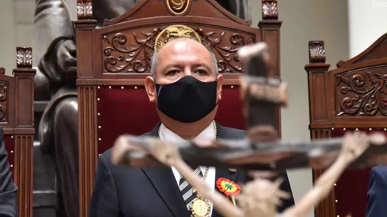 El presidente del TSJ. Foto: AJN