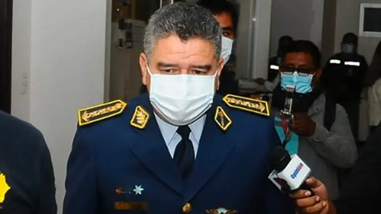 El general Alfredo Cuéllar, imputado por el caso Huayllani. ARCHIVO