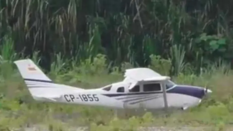 Imagen referencia de una avioneta. ARCHIVO