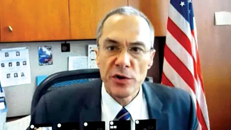 El diplomático estadounidense Bradley Freden.  US Mission OEA