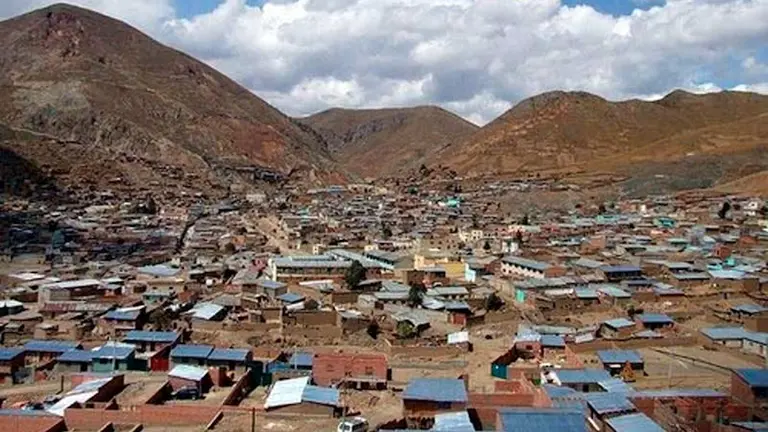 Imagen referencial de Huanuni. Erbol