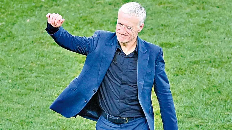 Didier Deschamps es el director técnico de Francia. ARCHIVO