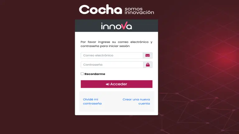 Imagen de la plataforma Innova donde puede acceder el ciudadano para pedir el permiso de circulaci&oacute;n de forma digital. Foto: Captura de pantalla.