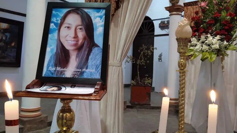 Alcaldía dispone predio para velar a Ruth Maribel Orellana. MARIELA COSSÍO