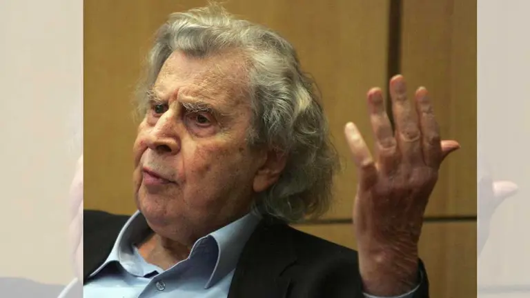 El compositor griego Mikis Theodorakis. EFE
