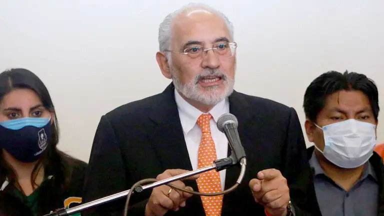 Carlos Mesa, l&iacute;der de CC. ARCHIVO