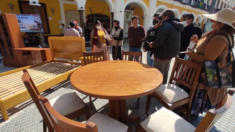 Uno de los productos que estar&aacute; a disposici&oacute;n en la Feria del Mueble ma&ntilde;ana. Foto: Opini&oacute;n.