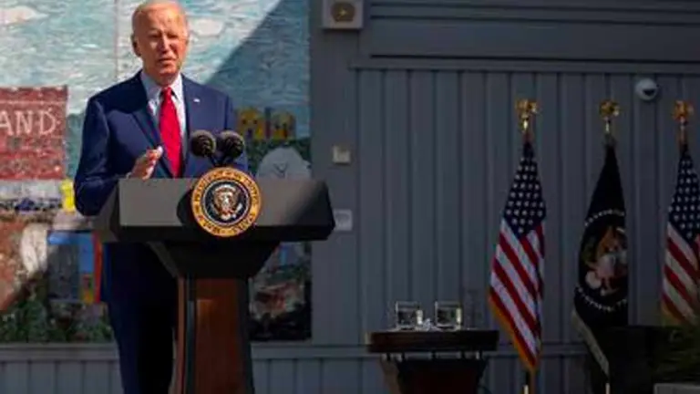 El presidente de los Estados Unidos, Joe Biden. EFE