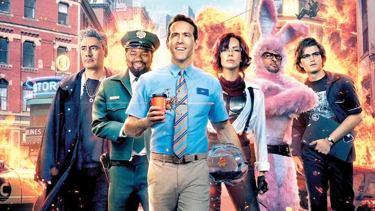 Un afiche promocional de la película protagonizada por Ryan Reynolds (centro). 20TH CENTURY STUDIOS