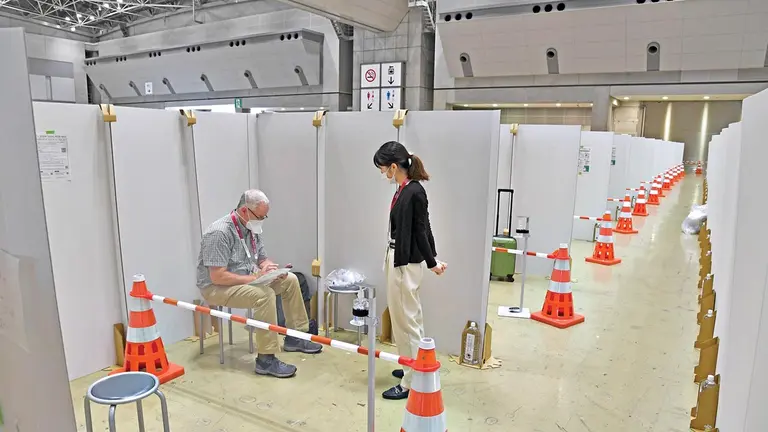 Un centro de salud en Tokio, Japón.           EFE