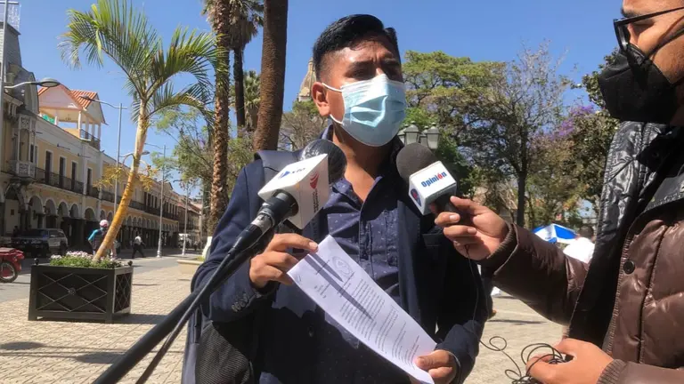 El concejal por el Movimiento Al Socialismo (MAS), Joel Flores. MIGUEL ROJAS
