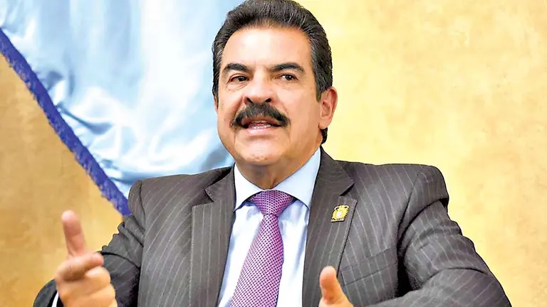 El alcalde de Cochabamba, Manfred Reyes Villa. DICO SOLÍS