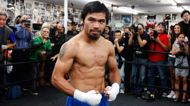 La estrella del boxeo y senador filipino Manny Pacquiao. RTVE