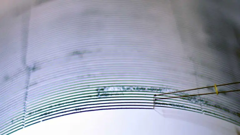 Imagen referencial de la medici&oacute;n de un sismo. EFE