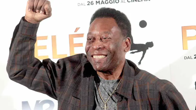 El exfutbolista brasileño Edson Arantes do Nascimento 'Pelé', en una fotografía de archivo. EFE