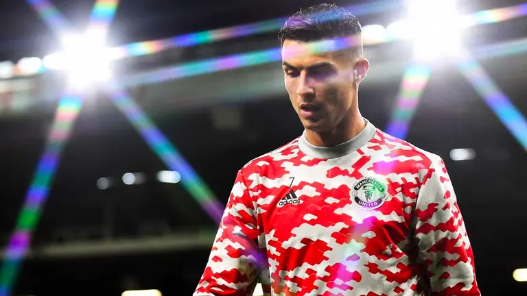 Cristiano Ronaldo con la camiseta del Manchester United, en fotografía de archivo. EFE