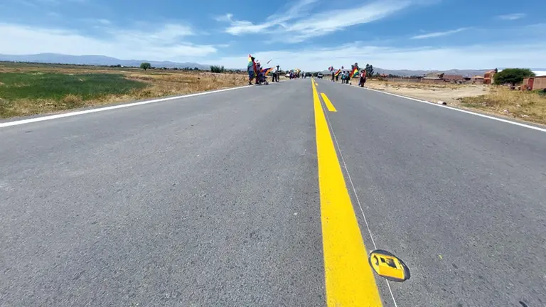 La carretera que conectará a Cochabamba con Potosí. GOBERNACIÓN