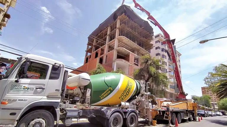 Una obra construidas con COBOCE Hormigón para ECSSA. COBOCE HORMIGÓN