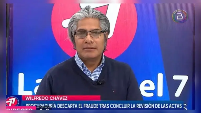 El procurador General del Estado, Wilfredo Ch&aacute;vez. BTV