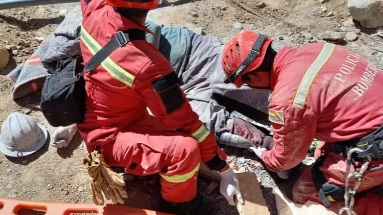 El operativo de rescate para salvar a los mineros. Urgente.bo