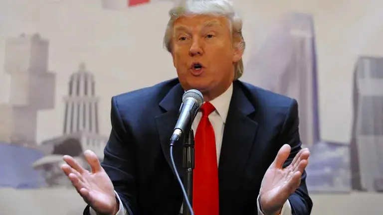 Fotografía de archivo en la que se registró al expresidente de Estados Unidos Donald Trump, en Nueva York. EFE