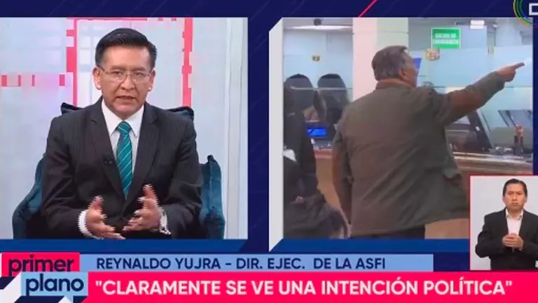 El director ejecutivo de la Autoridad de Supervisión del Sistema Financiero (Asfi), Reynaldo Yujra. ABI
