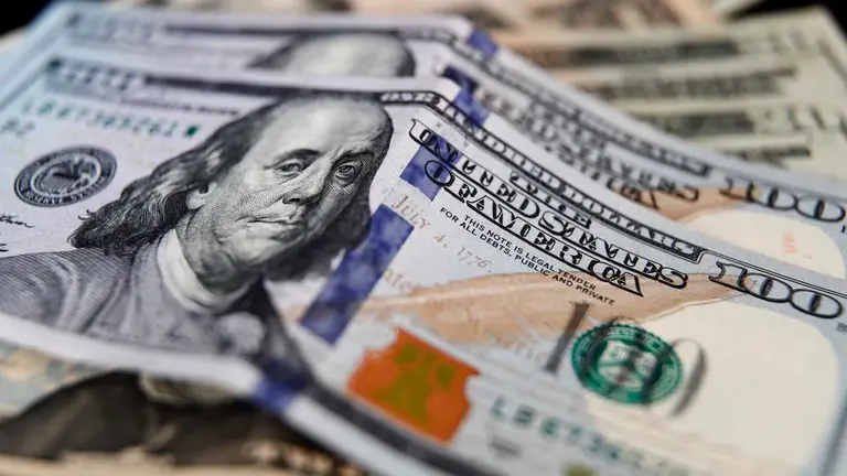 Fotografía de archivo en la que se observan varios billetes de dólar. EFE