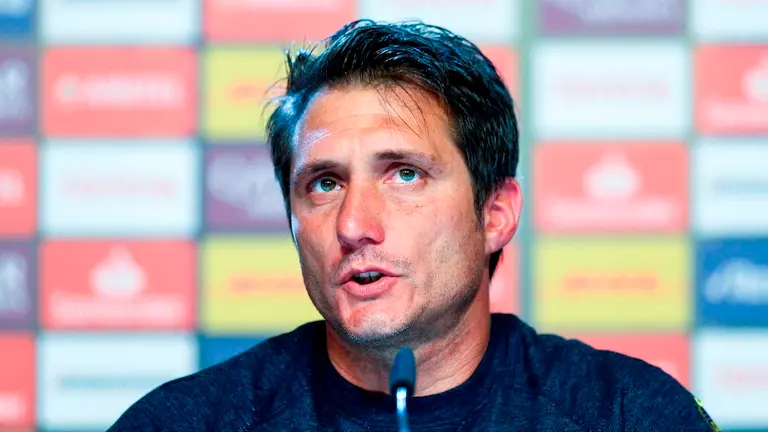 Guillermo Barros Schelotto, cuando dirigía a Boca Juniors. ARCHIVO EFE