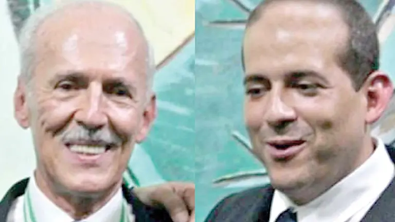 José Luis y Luis Fernando Camacho. ARCHIVO