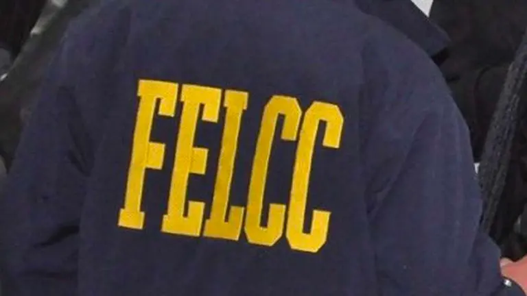 Fotografía ilustrativa de personal de la FELCC. ALERTA BOLIVIA