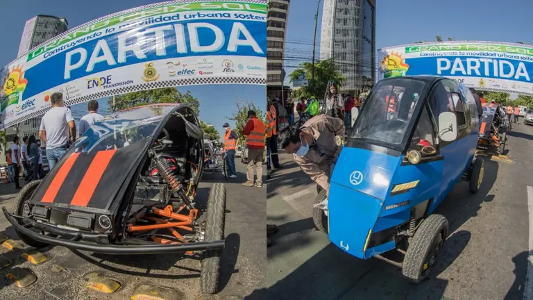 Grand Prix Solar 2021: coches ecol&oacute;gicos recorren 540 kil&oacute;metros y 4 departamentos. GAMC