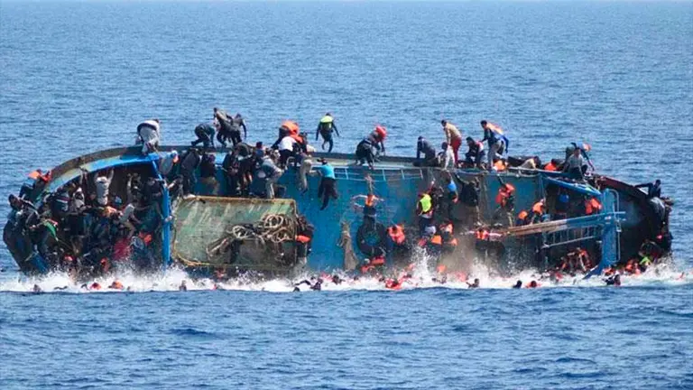 Imagen del barco/ Gentileza Diario Paradigma .