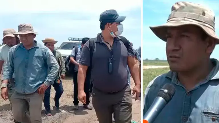 Director del INRA (cen) recibido en Ascensi&oacute;n de Guarayos y supuesto actor del secuestro. ERBOL