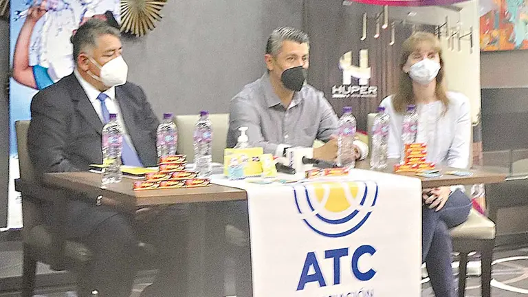 Presentación del torneo en rueda de prensa. ATC