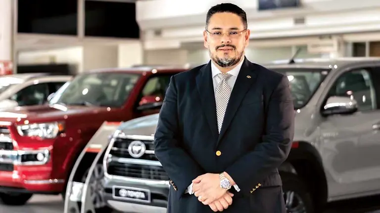 Erick Saavedra,   el líder de Toyosa que conecta Bolivia con Japón. CORTESÍA TOYOSA