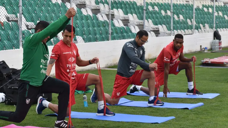 Entrenamiento de la Selecci&oacute;n Nacional. APG