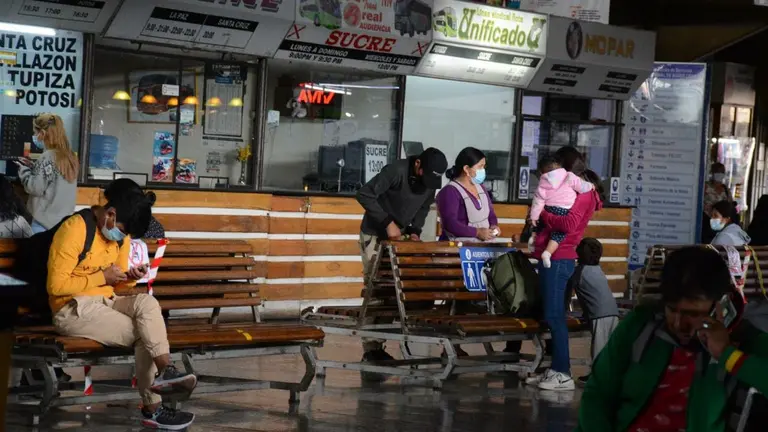 Foto referencial la Terminal de Buses de Cochabamba. DICO SOL&Iacute;S