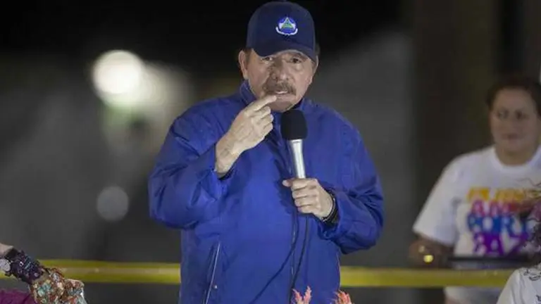 El presidente de Nicaragua, Daniel Ortega, en una fotografía de archivo. EFE