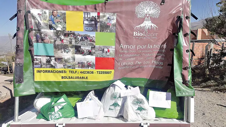 La entrega de los pedidos  de productos frescos se realiza el día viernes. AGRECOL ANDES